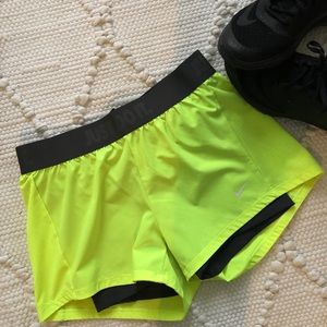 Running Shorts with Built in Spandex!